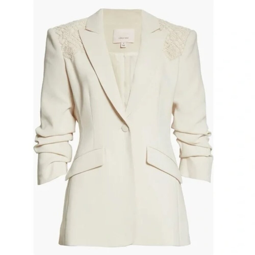 Cinq à Sept Cream Blazer